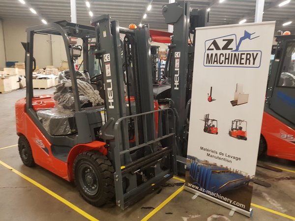 Industrial Front Forklift -HELI CPCD25-WS1H -Duplex mast 3.30m