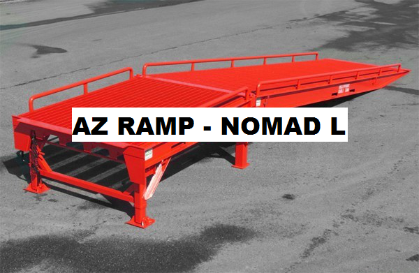 Rampe de chargement démontable et transportable AZ RAMP-NOMADE 8 XL