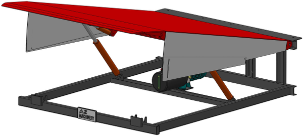 Hydraulic Dock Leveler. AZ RAMP- NQB-10T