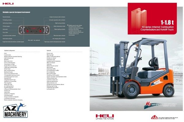 New Forklift 1.8 t Gaz-HELI CPYD 18 RC2H - 2W330