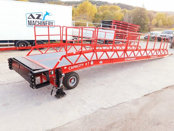 AZ RAMP-EASY XL-12 OTC . Mobil Loading Ramp  WIDE With Level Off, 12 t Capacity