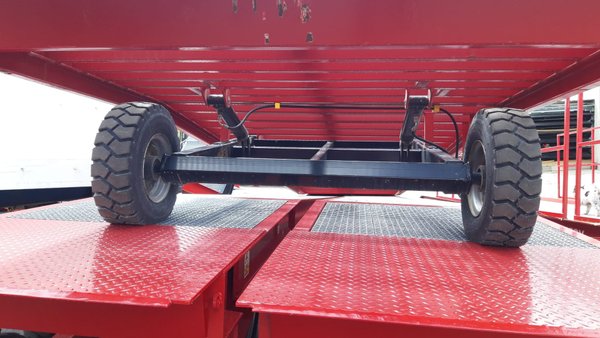 AZ RAMP-EASY XL-8 . USED Mobil Loading Ramp  WIDE With Level Off, 8 t Capacity